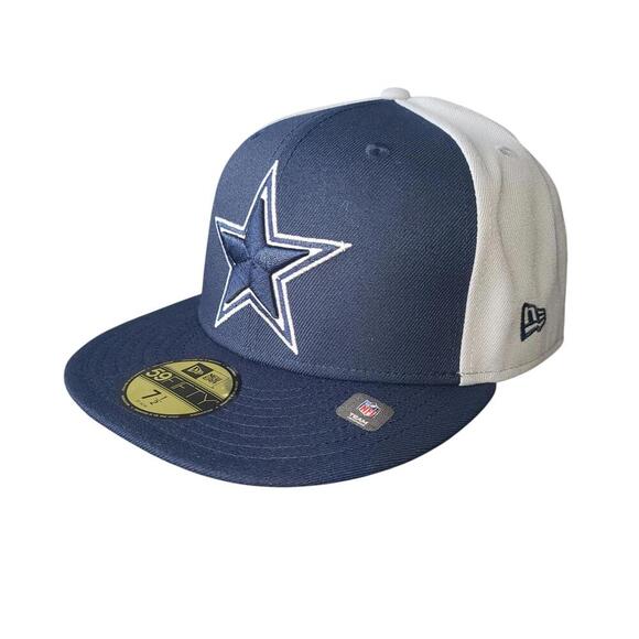Dallas Cowboys Fitted Cap - New Era 59Fifty - Size 7 1/2 - Picture 2 of 8